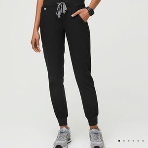 Black figs scrub pants